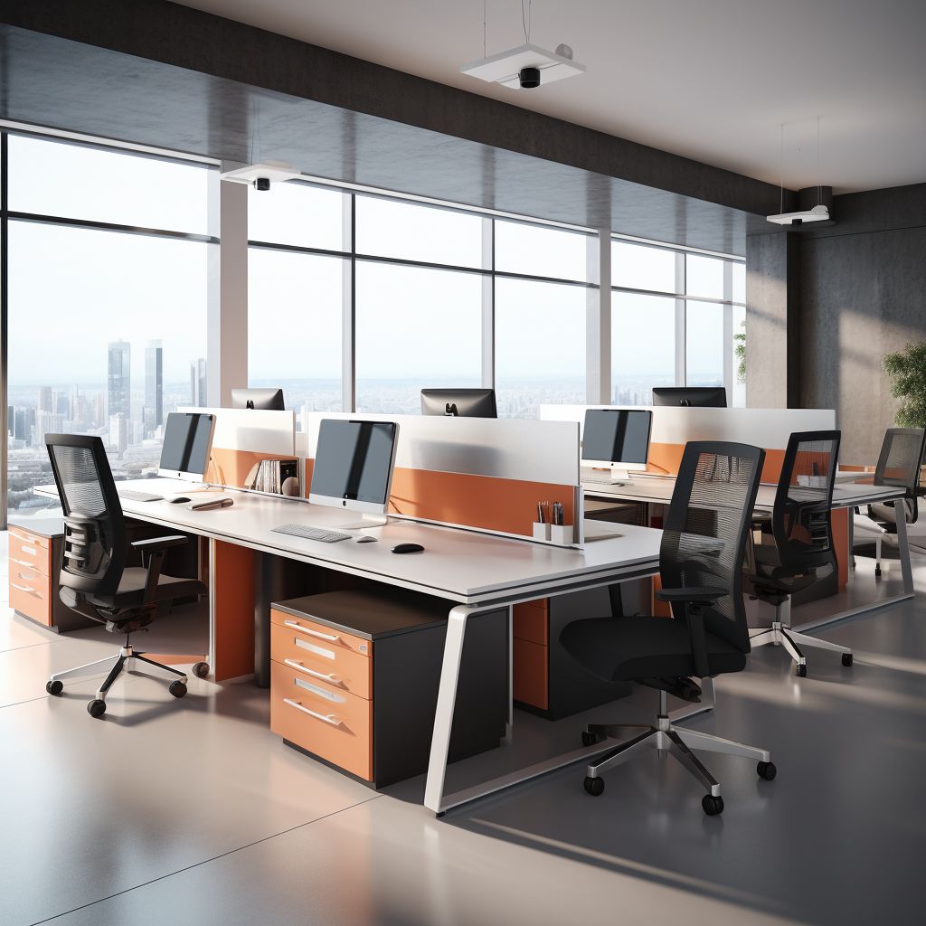 Modern open-plan office